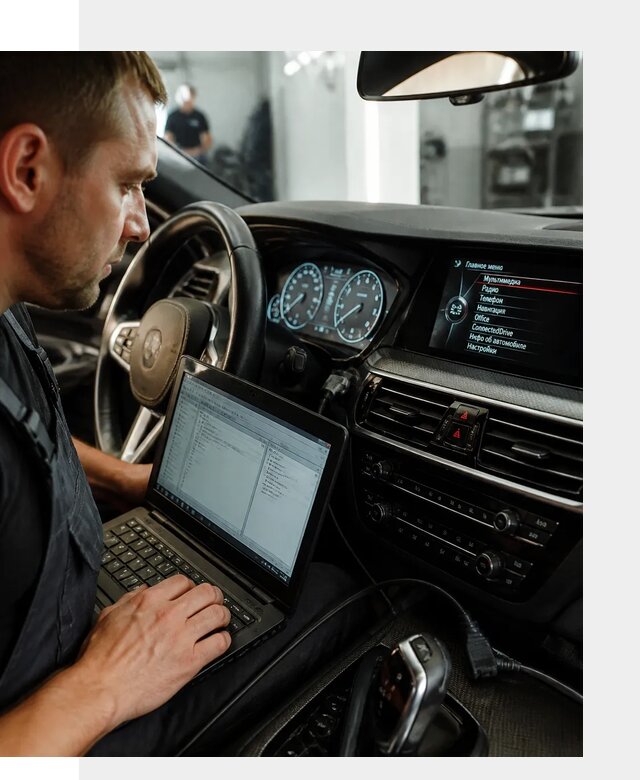Русификация приборной панели BMW для авто в Черемхове от компании