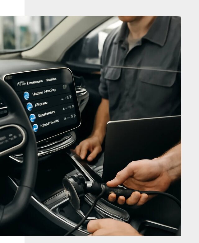 Установка приложений Geely для мультимедиа автомобиля в Черемхове