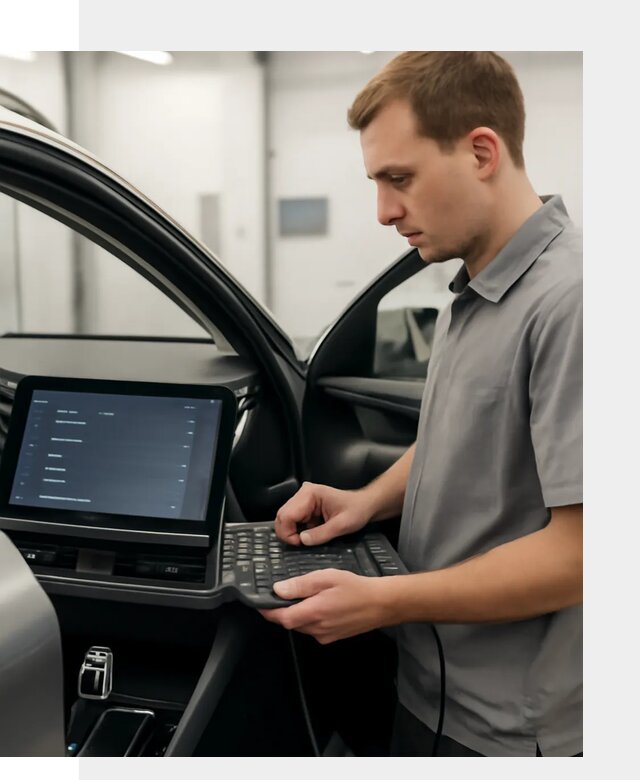 Русификация мультимедиа автомобилей Lynk Co в Черемхове