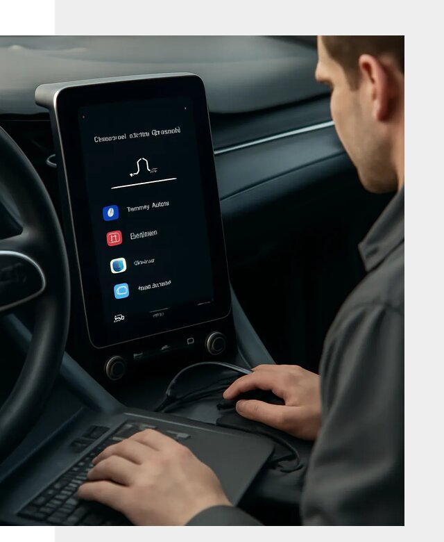 Установка приложений Lynk Co на автомобиль в Черемхове
